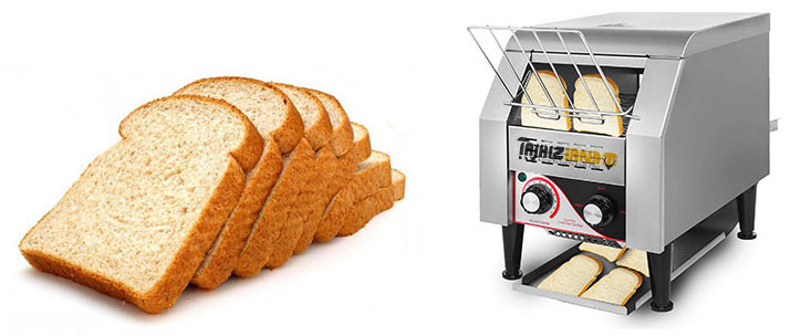 دستگاه توستر نان ریلی